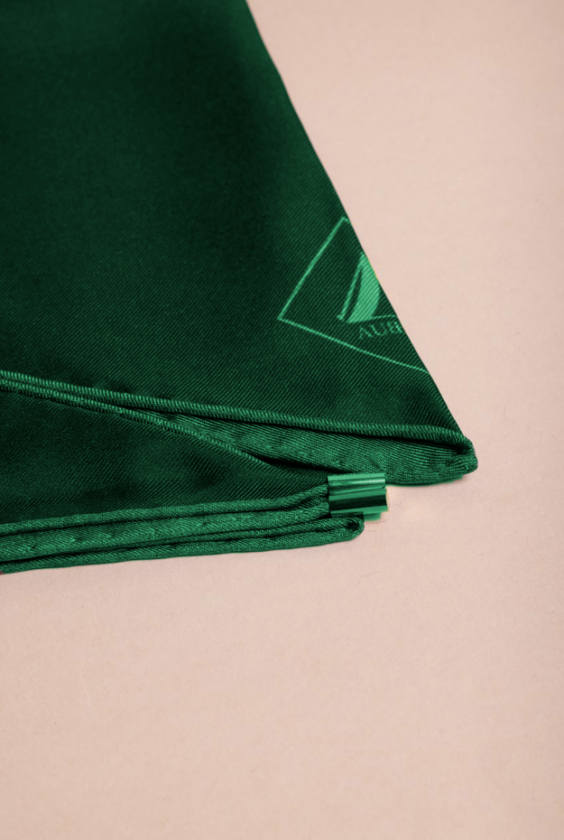 Foulard vert foncé 